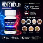 Nuvedik Volt-On Traditional Herbal Tablets for Men