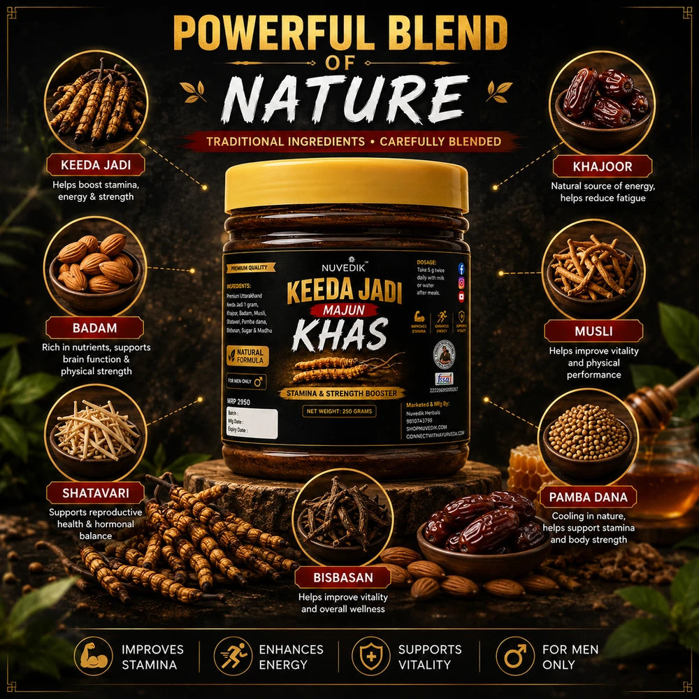 Nuvedik Keeda Jadi Majun Khas For Men - 250 Grams