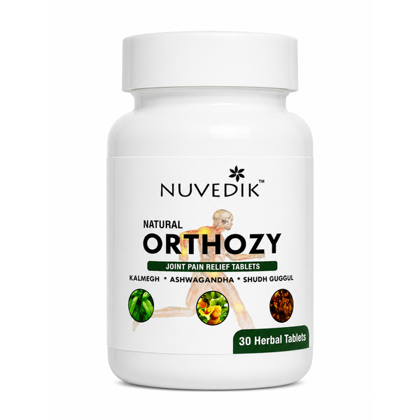 Nuvedik Orthozy Kalmegh Ashwagandha Guggul Tablets