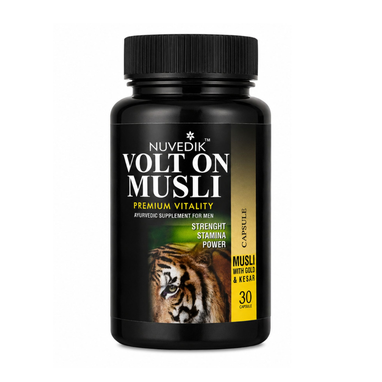 Nuvedik Volt On Musli Ayurvedic Proprietary Medicine Capsules