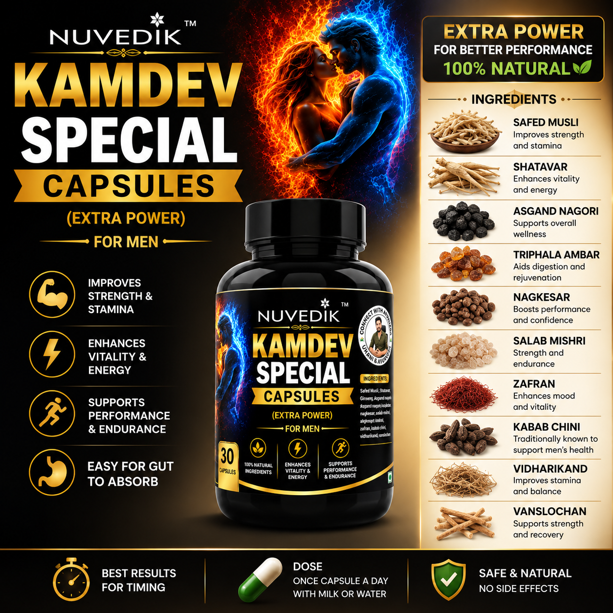 Nuvedik Kamdev Special Capsules