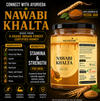 Nuvedik Nawabi Khalta Korean Ginseng Honey Blend for Men (500g)